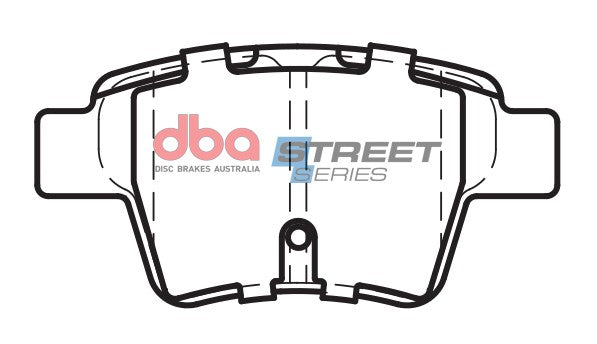 DB2044SS - DBA Street Series Brake Pads; Rear