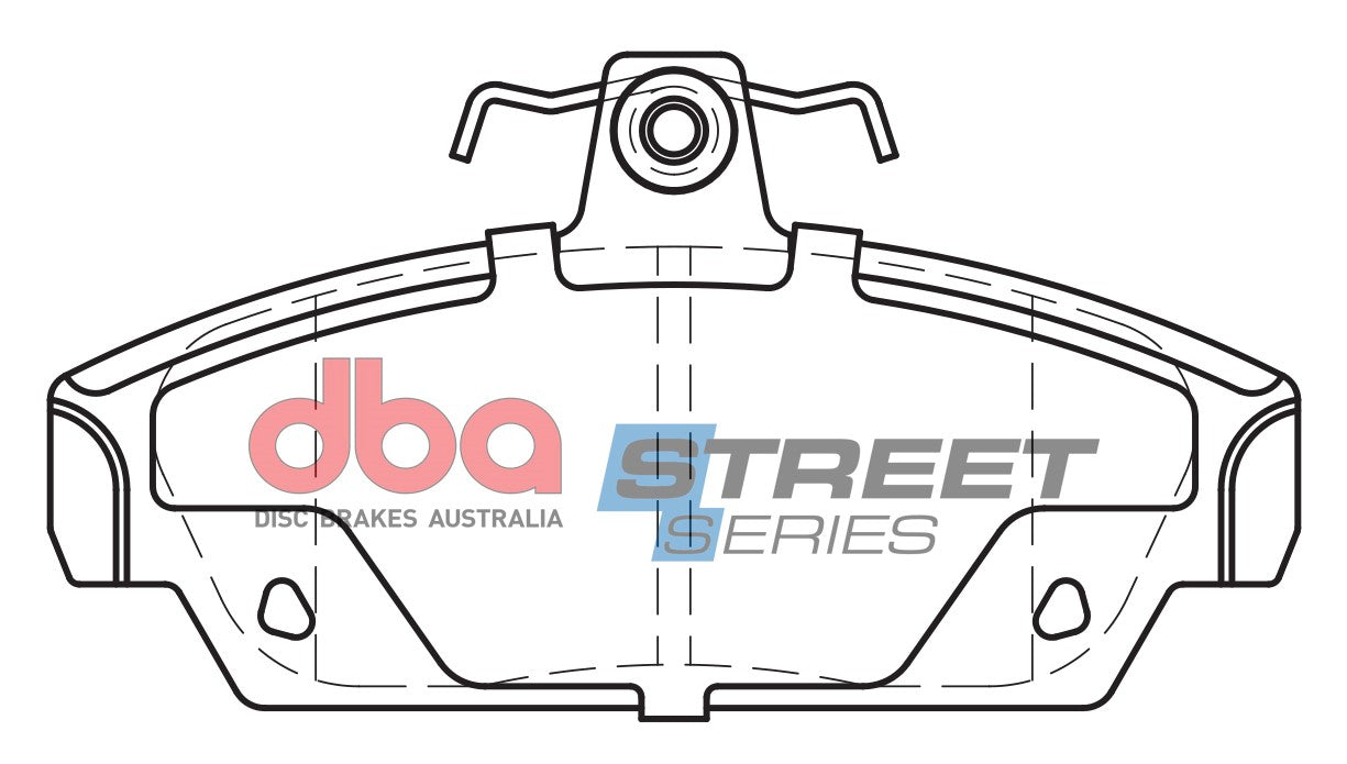 DB2053SS - DBA Street Series Brake Pads; Front