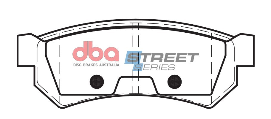 DB2056SS - DBA Street Series Brake Pads; Rear