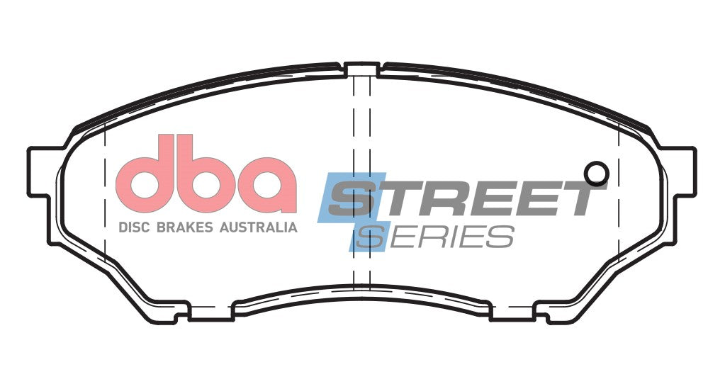 DB2058SS - DBA Street Series Brake Pads; Front