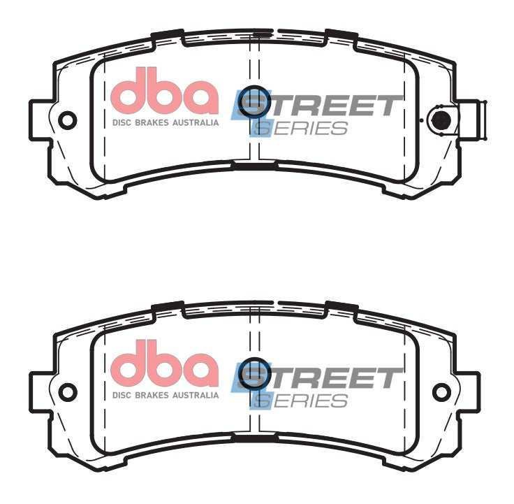 DB2060SS - DBA Street Series Brake Pads;