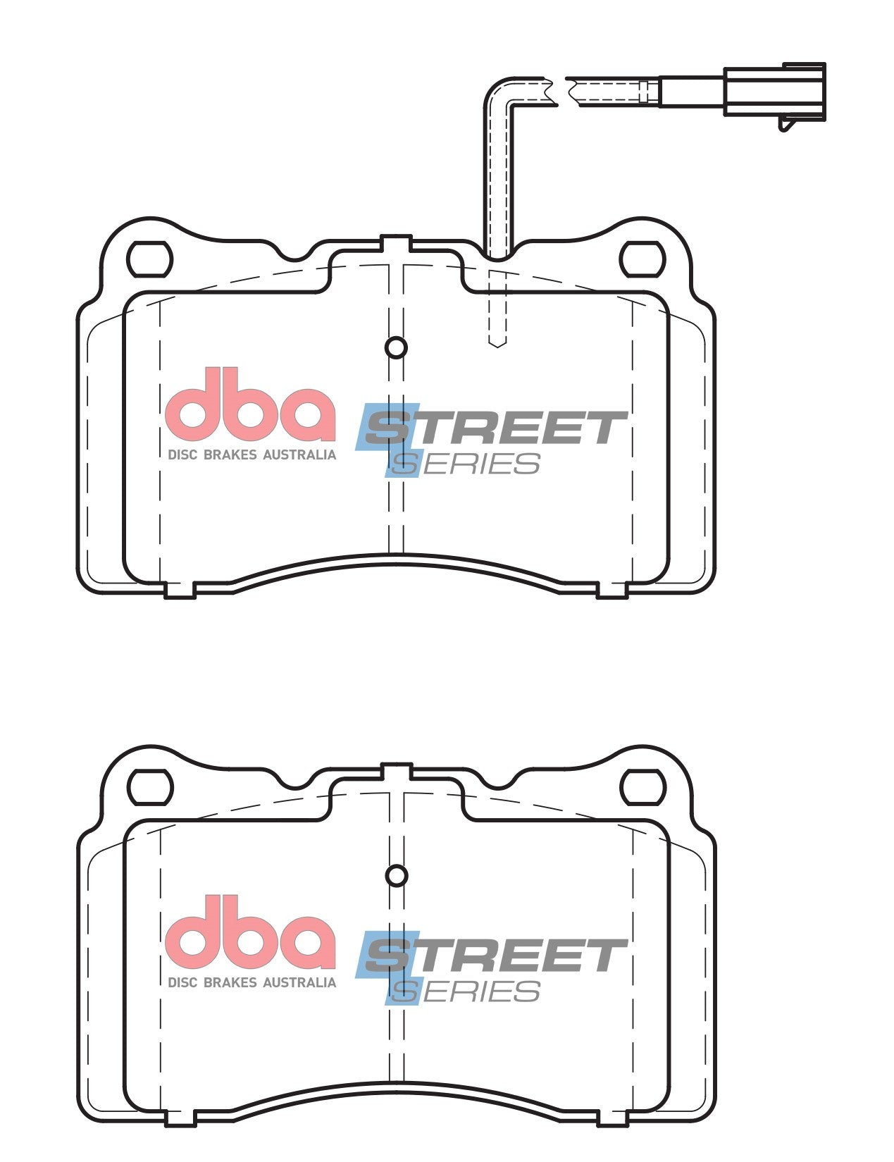 DB2067SS - DBA Street Series Brake Pads; Front