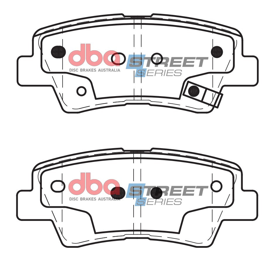 DB2088SS - DBA Street Series Brake Pads;