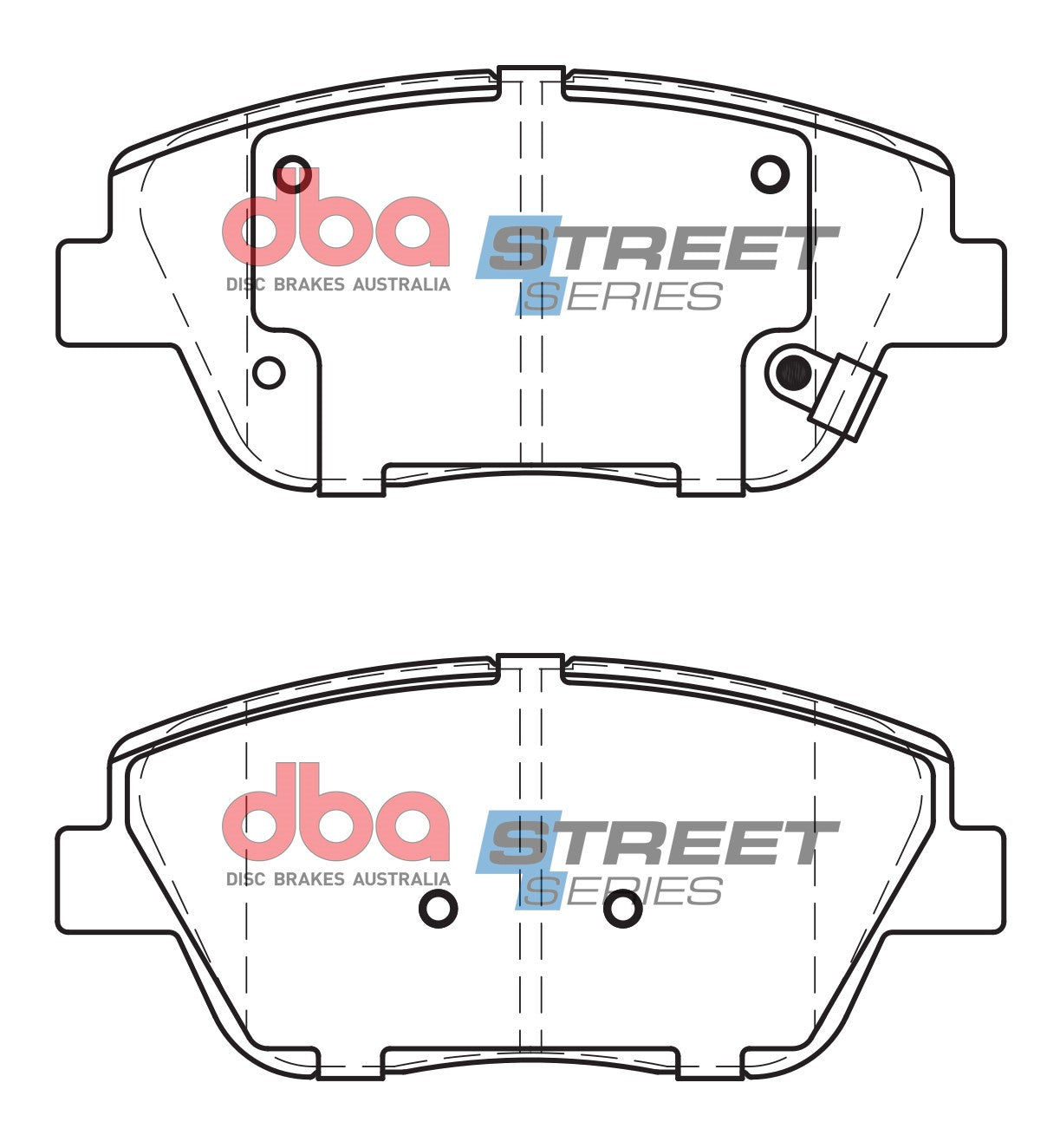 DB2089SS - DBA Street Series Brake Pads; Front