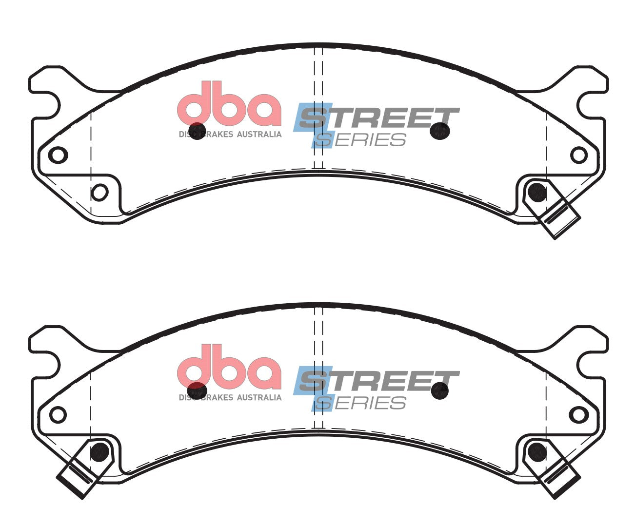 DB2098SS - DBA Street Series Brake Pads; Front