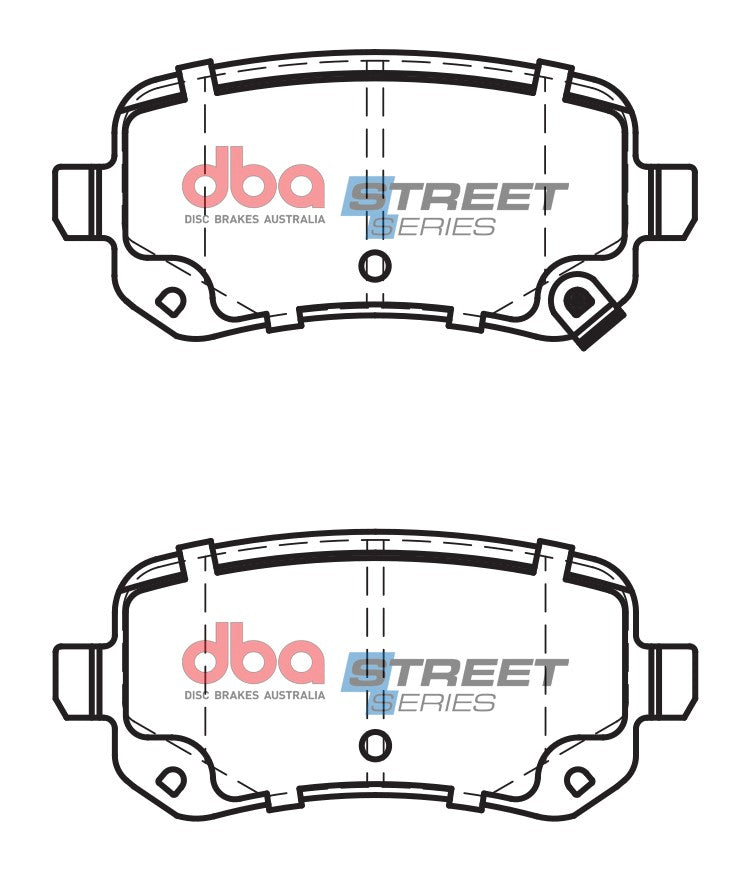 DB2152SS - DBA Street Series Brake Pads;