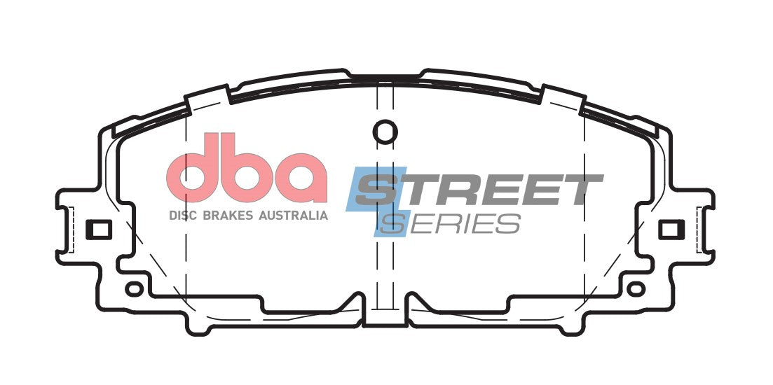 DB2159SS - DBA Street Series Brake Pads; Front