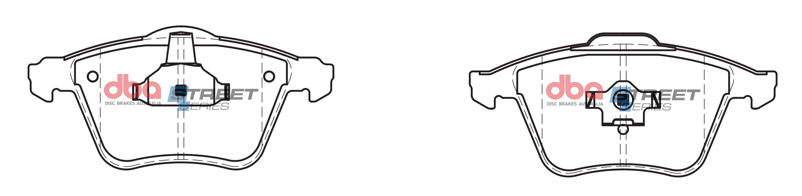 DB2176SS - DBA Street Series Brake Pads; Front