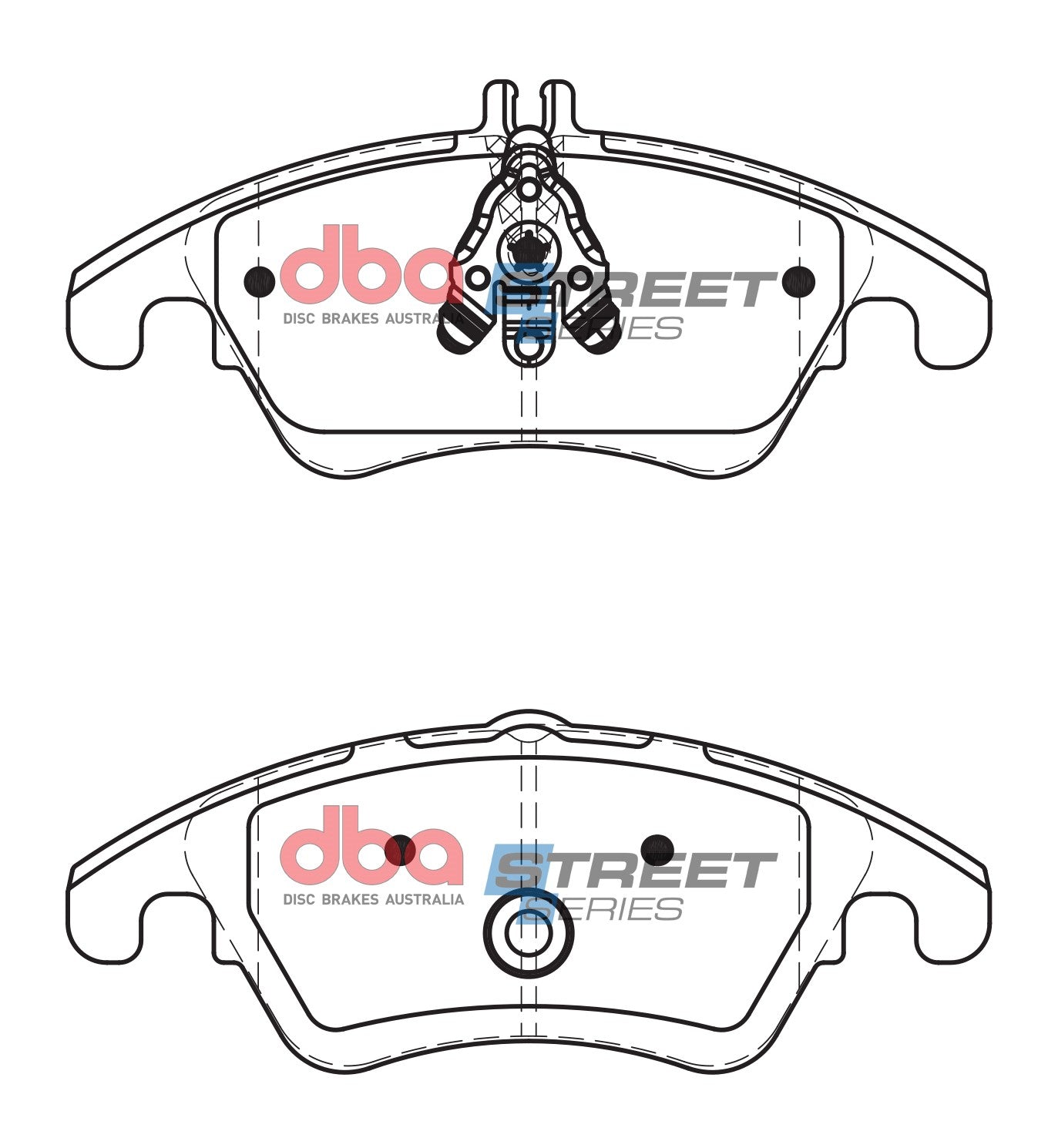 DB2183SS - DBA Street Series Brake Pads; Front
