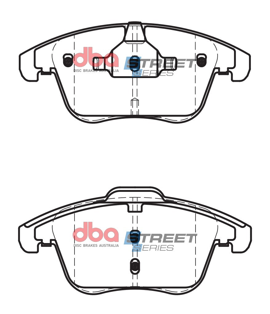 DB2184SS - DBA Street Series Brake Pads; Front
