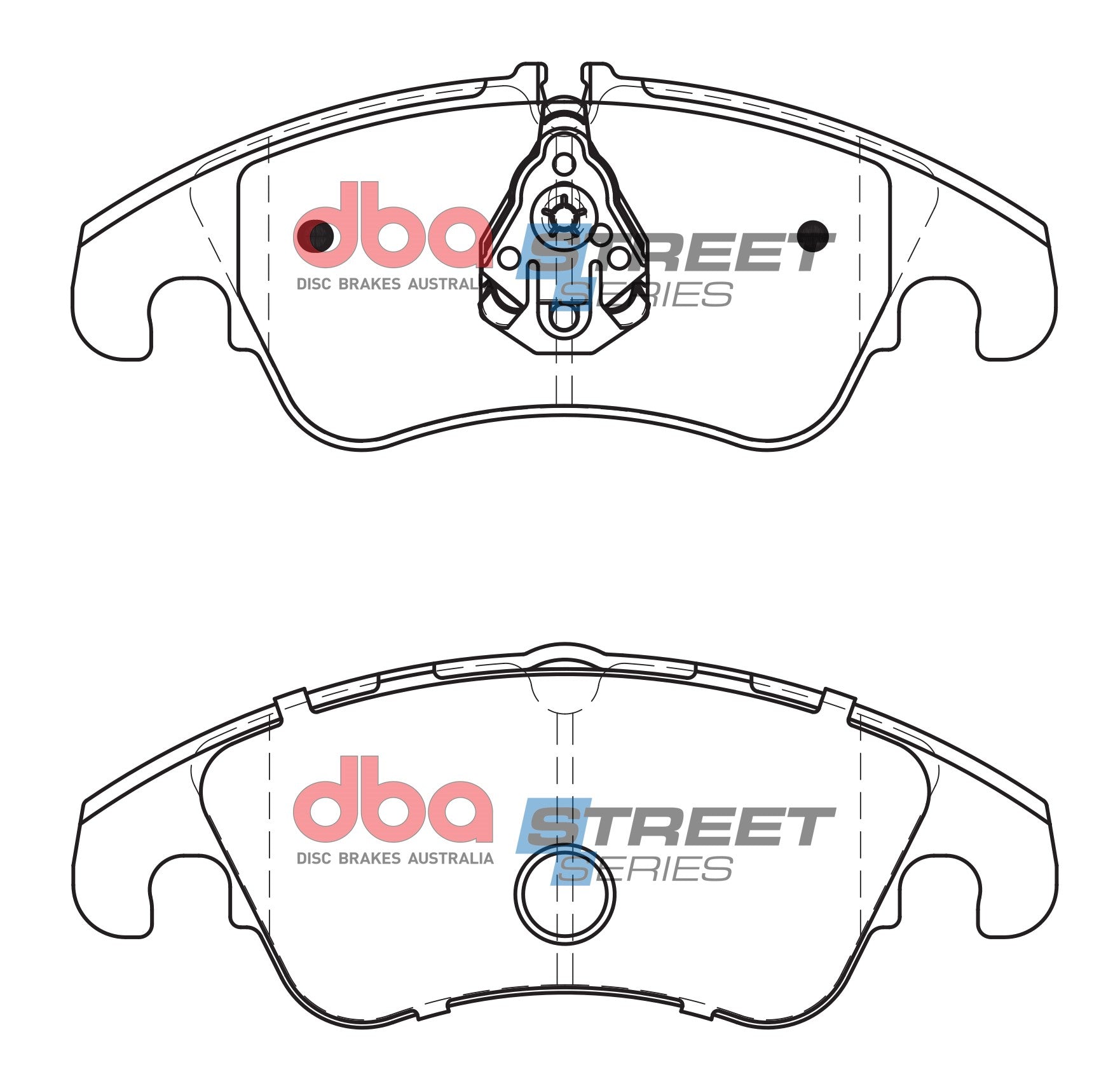 DB2186SS - DBA Street Series Brake Pads; Front