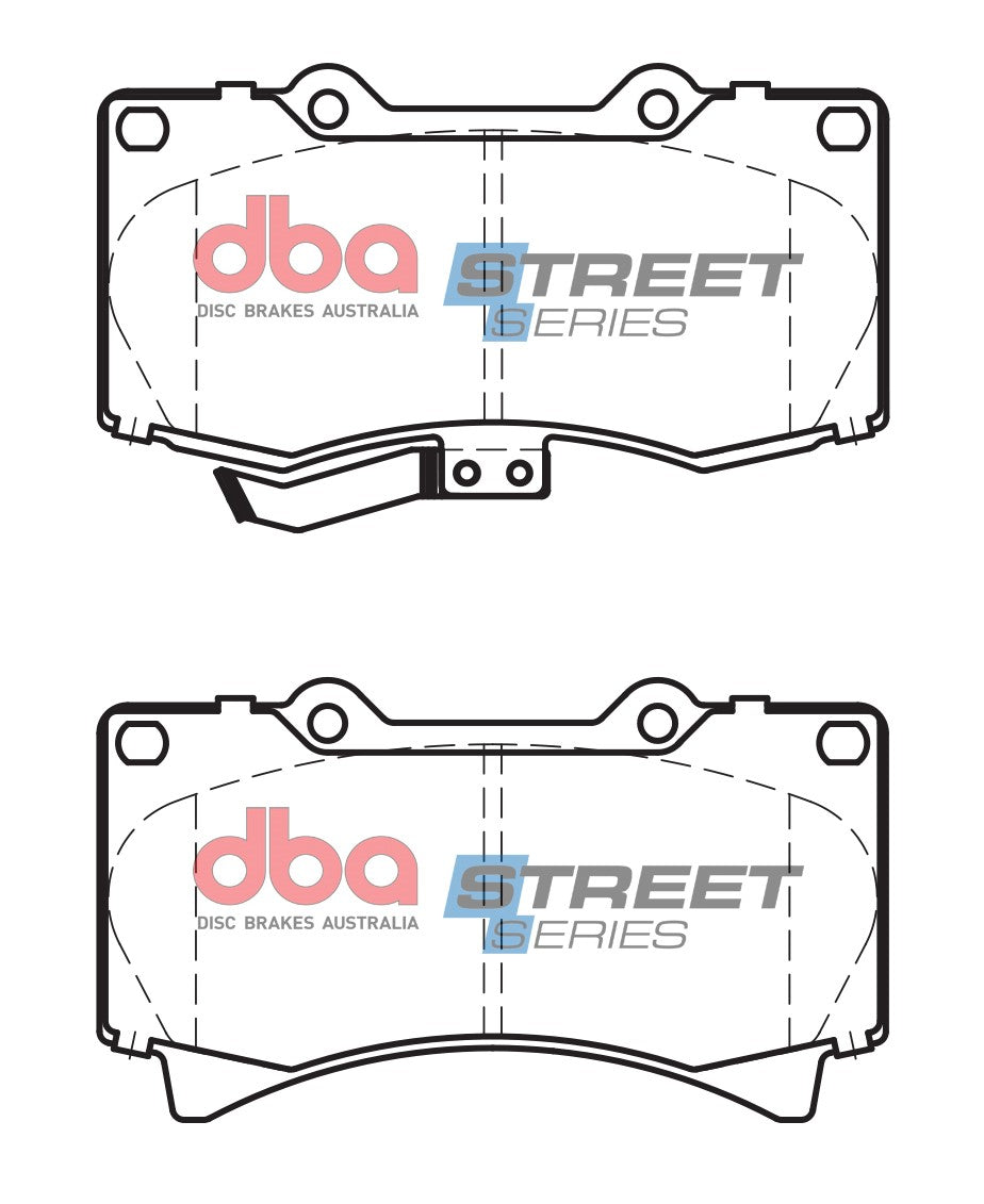 DB2188SS - DBA Street Series Brake Pads; Front