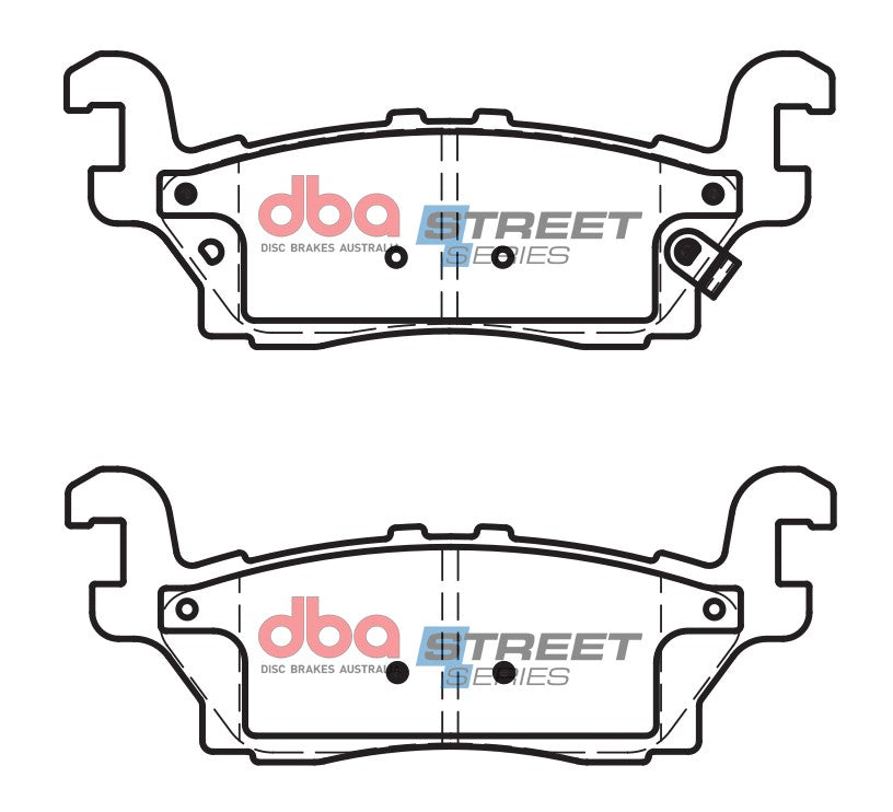 DB2189SS - DBA Street Series Brake Pads; Rear