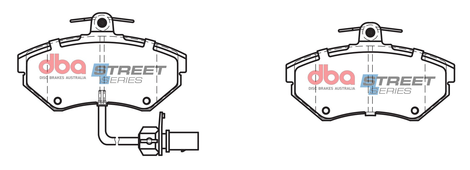 DB2193SS - DBA Street Series Brake Pads; Front