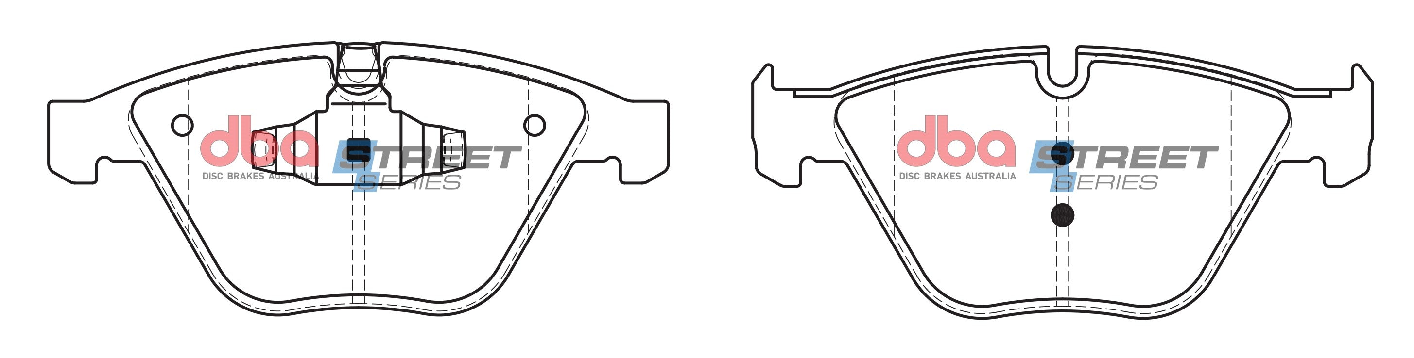 DB2194SS - DBA Street Series Brake Pads; Front