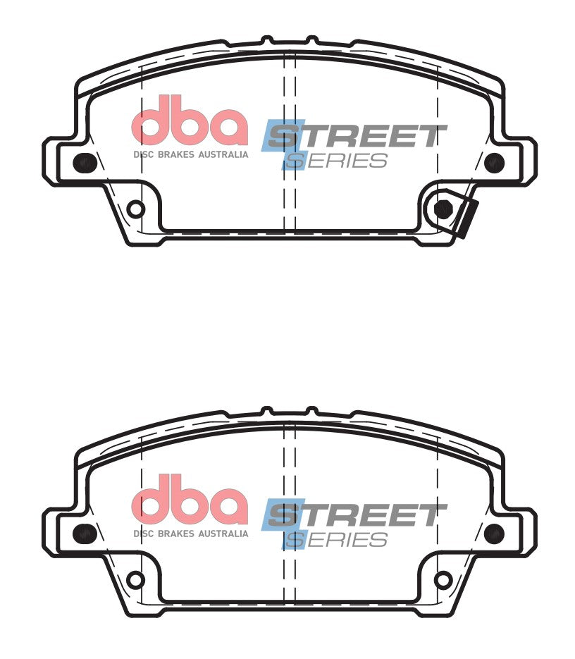 DB2212SS - DBA Street Series Brake Pads; Front