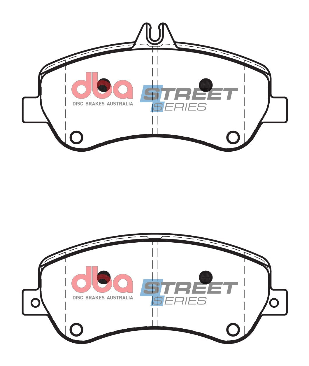 DB2213SS - DBA Street Series Brake Pads; Front