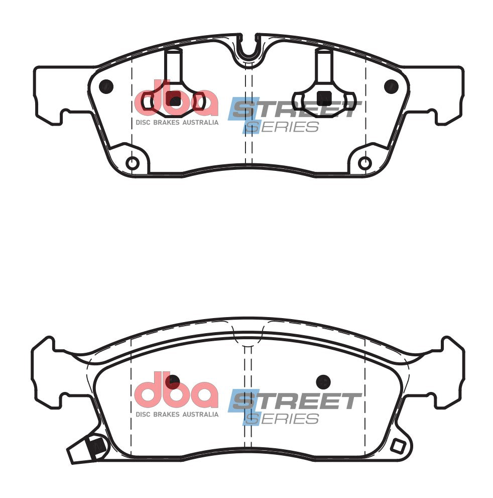 DB2216SS - DBA Street Series Brake Pads; Front