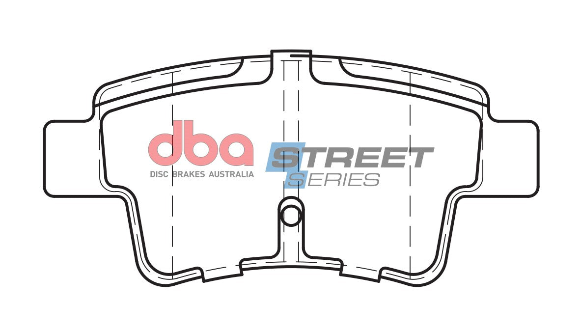 DB2220SS - DBA Street Series Brake Pads; Rear