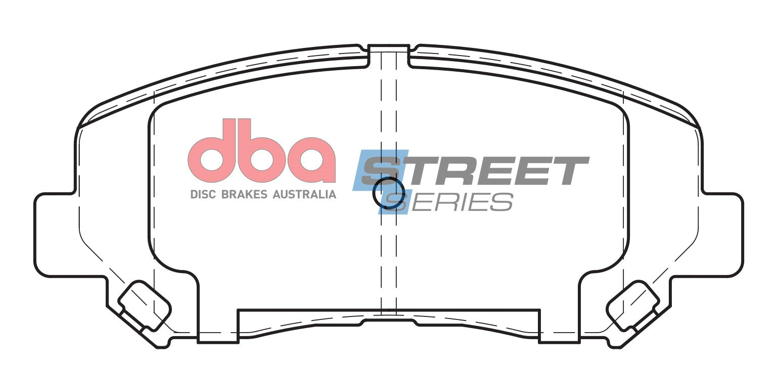 DB2226SS - DBA Street Series Brake Pads; Front