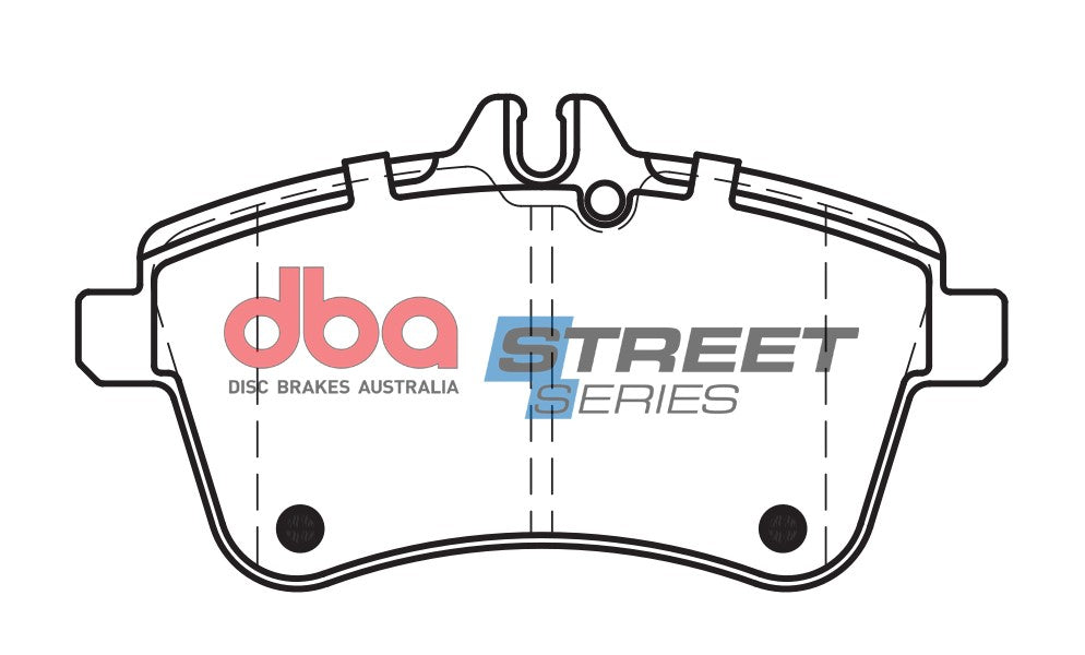 DB2233SS - DBA Street Series Brake Pads; Front