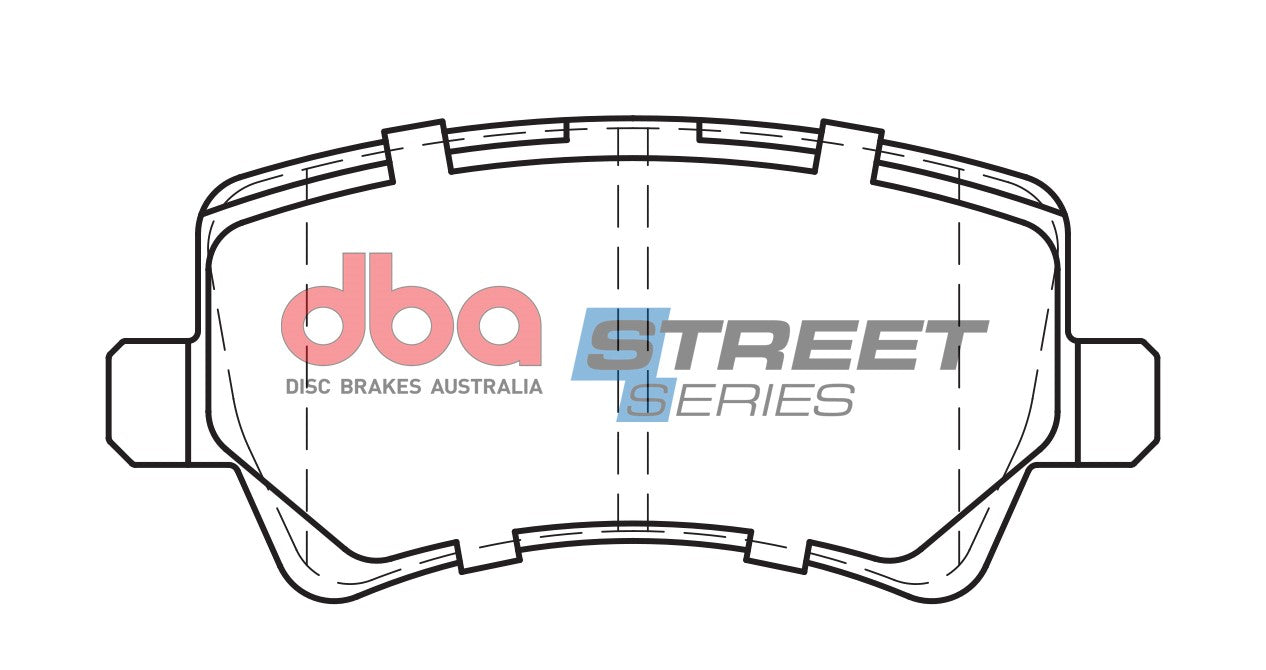 DB2234SS - DBA Street Series Brake Pads; Rear