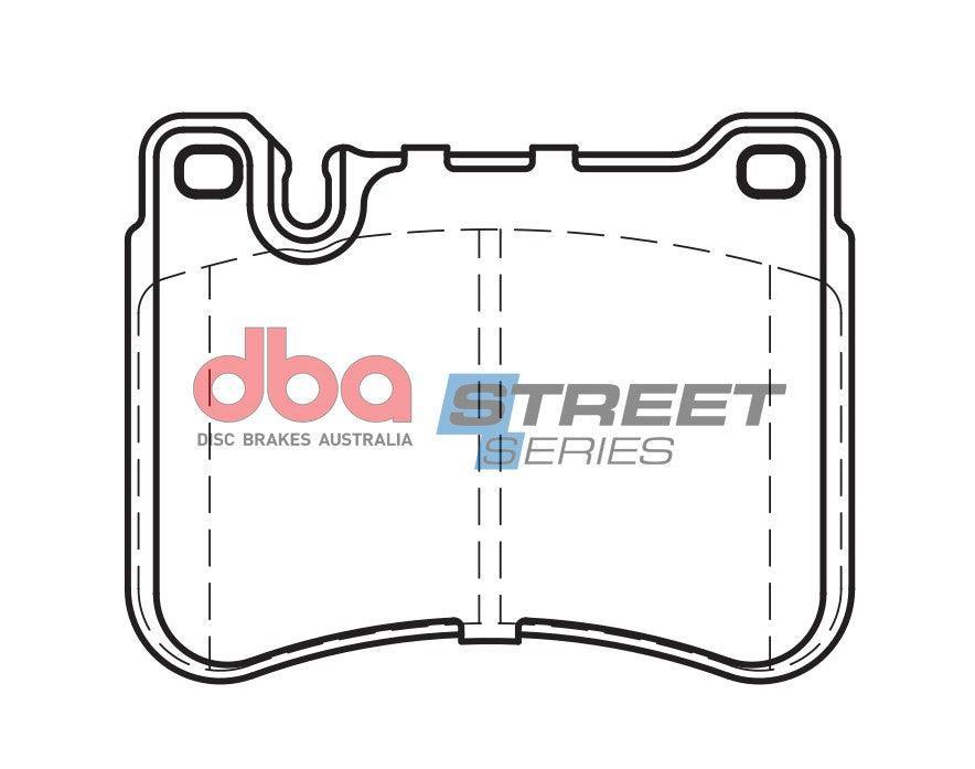 DB2235SS - DBA Street Series Brake Pads; Front