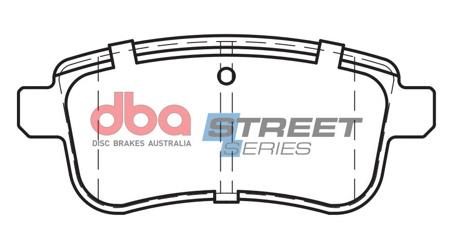 DB2277SS - DBA Street Series Brake Pads; Rear
