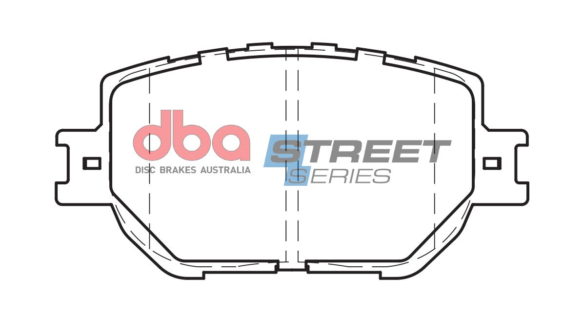 DB2321SS - DBA Street Series Brake Pads; Front