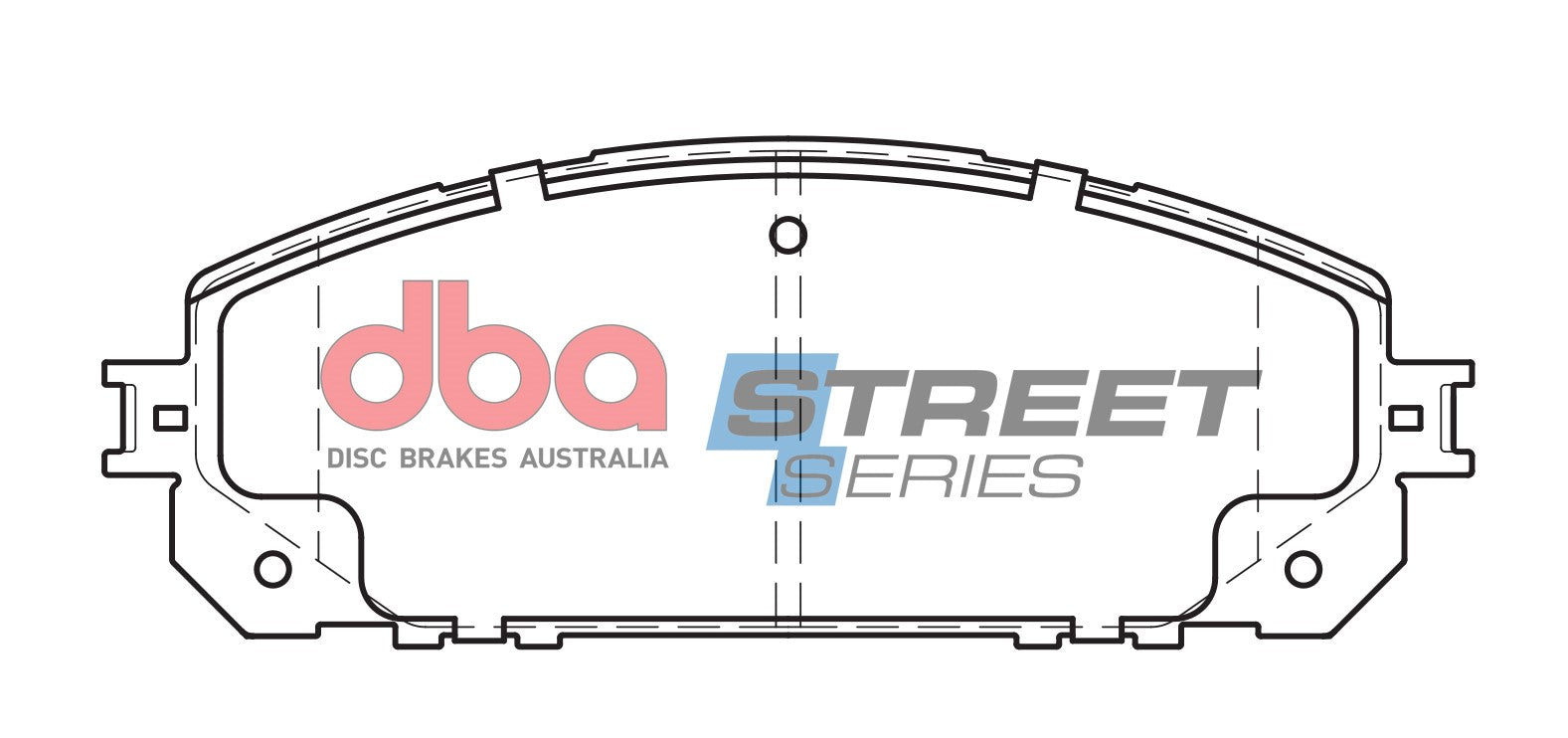 DB2337SS - DBA Street Series Brake Pads; Front