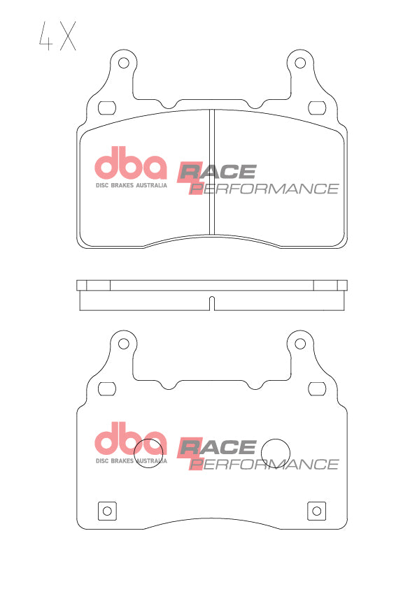 DB2358ARP - DBA Racing Performance Brake Pads; Front