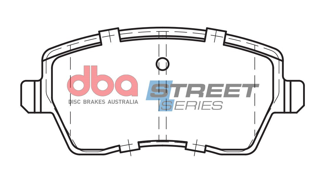DB2366SS - DBA Street Series Brake Pads; Front