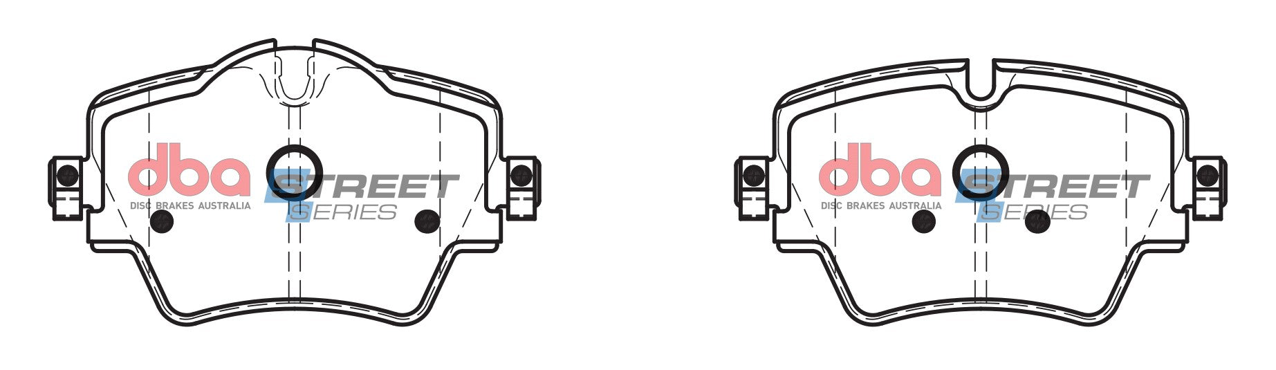 DB2377SS - DBA Street Series Brake Pads; Front