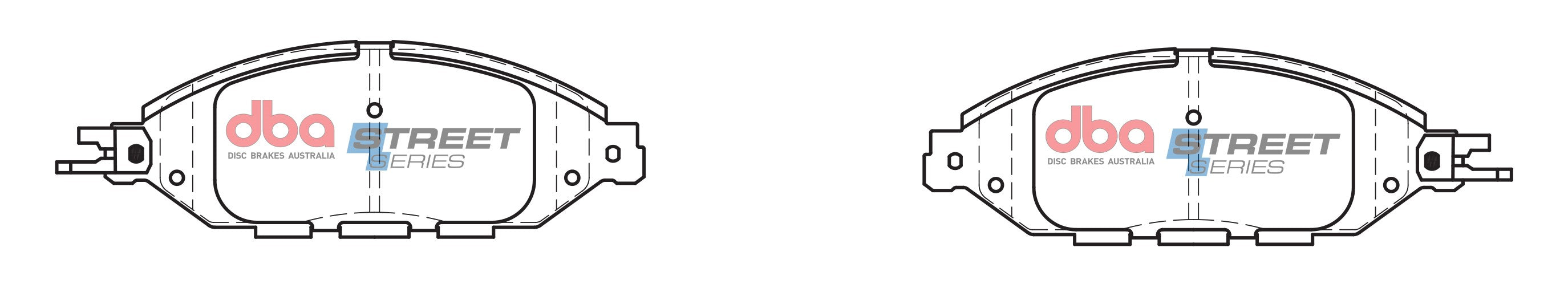 DB2378SS - DBA Street Series Brake Pads; Front