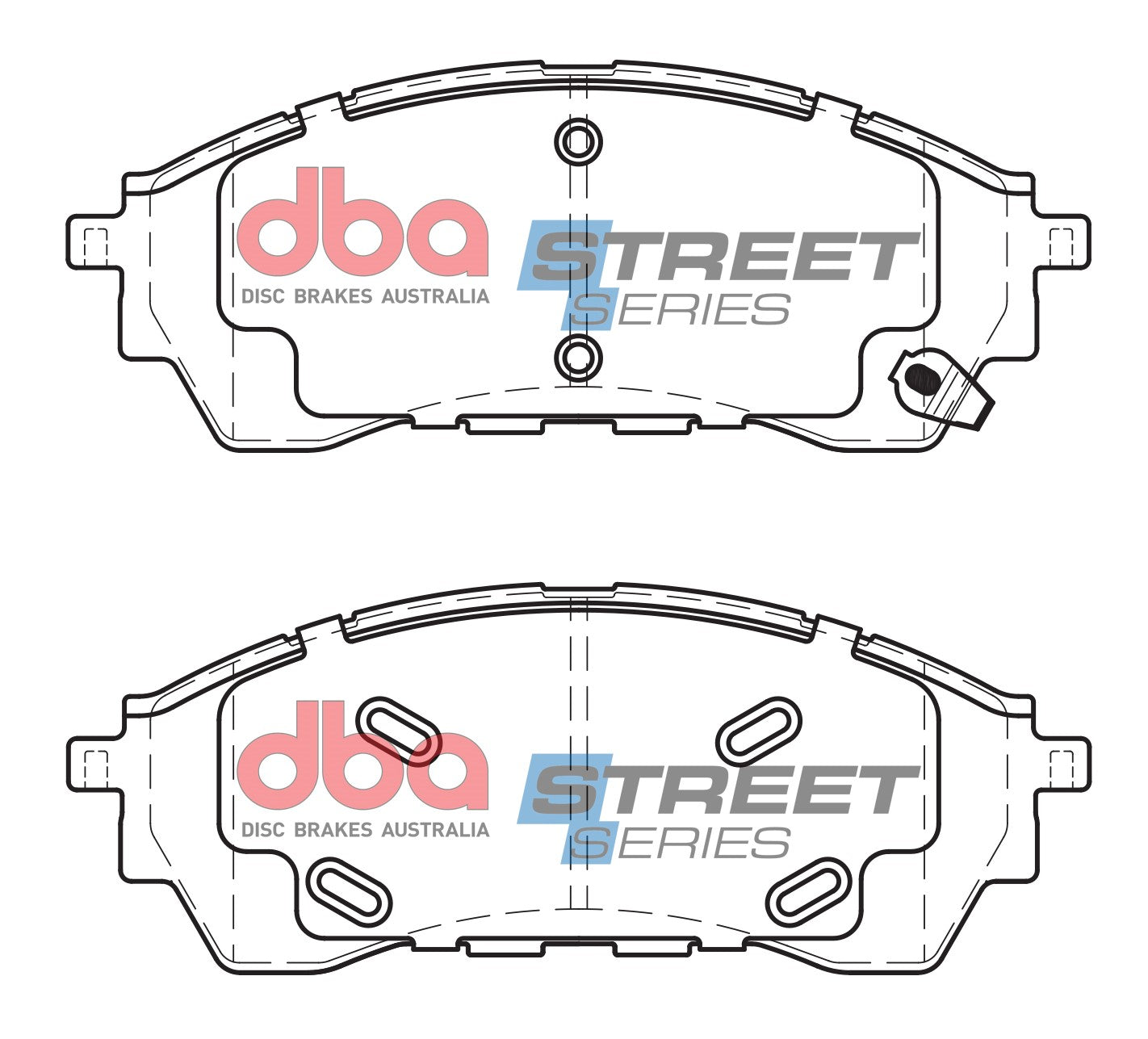 DB2379SS - DBA Street Series Brake Pads; Front