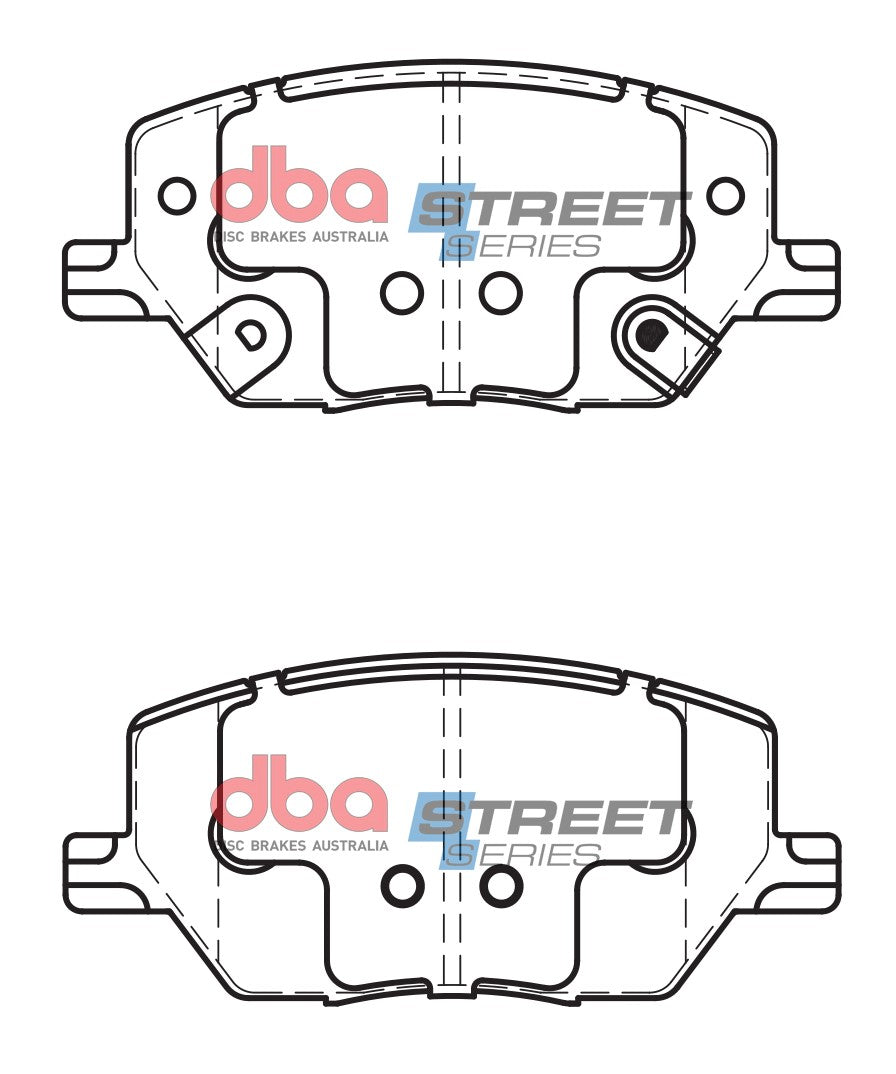 DB2399SS - DBA Street Series Brake Pads; Front