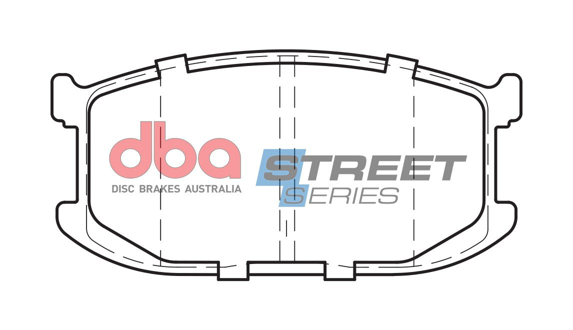 DB241SS - DBA Street Series Brake Pads; Front