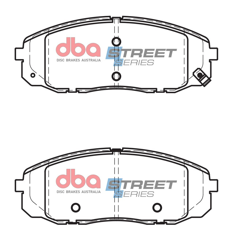 DB2454SS - DBA Street Series Brake Pads; Front
