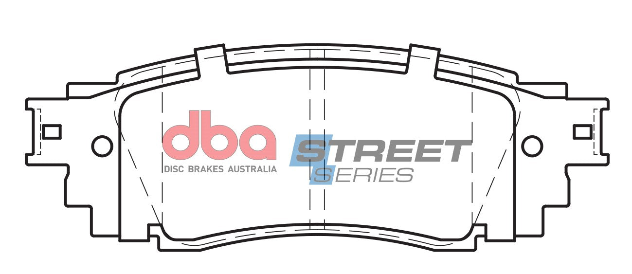 DB2469SS - DBA Street Series Brake Pads; Rear