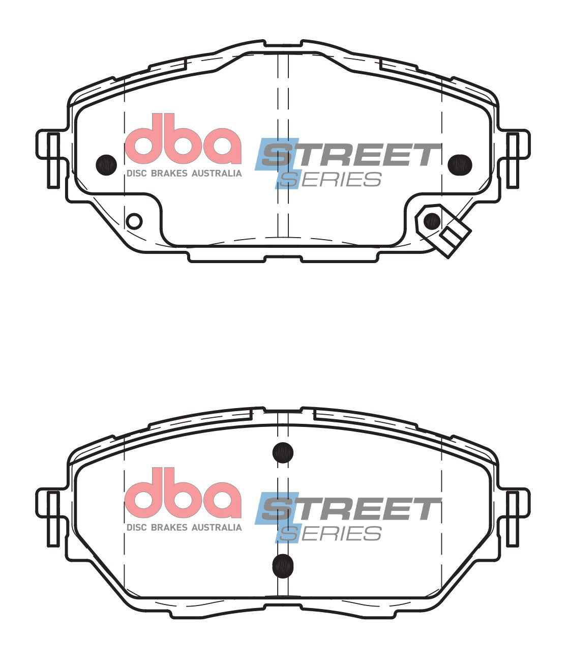 DB2479SS - DBA Street Series Brake Pads; Front