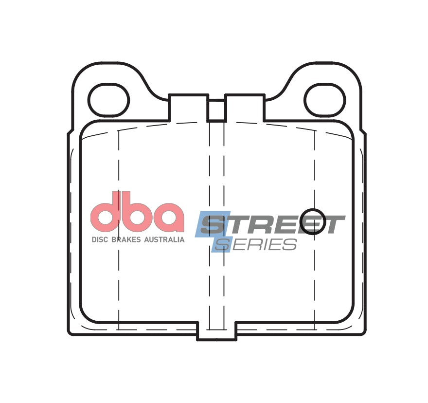 DB2SS - DBA Street Series Brake Pads; Rear