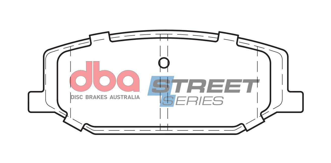 DB403SS - DBA Street Series Brake Pads; Front