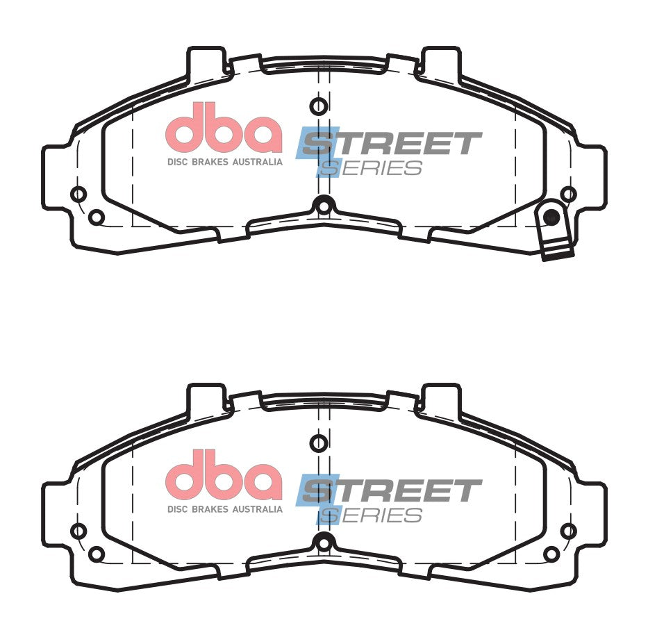 DB7532SS - DBA Street Series Brake Pads; Front