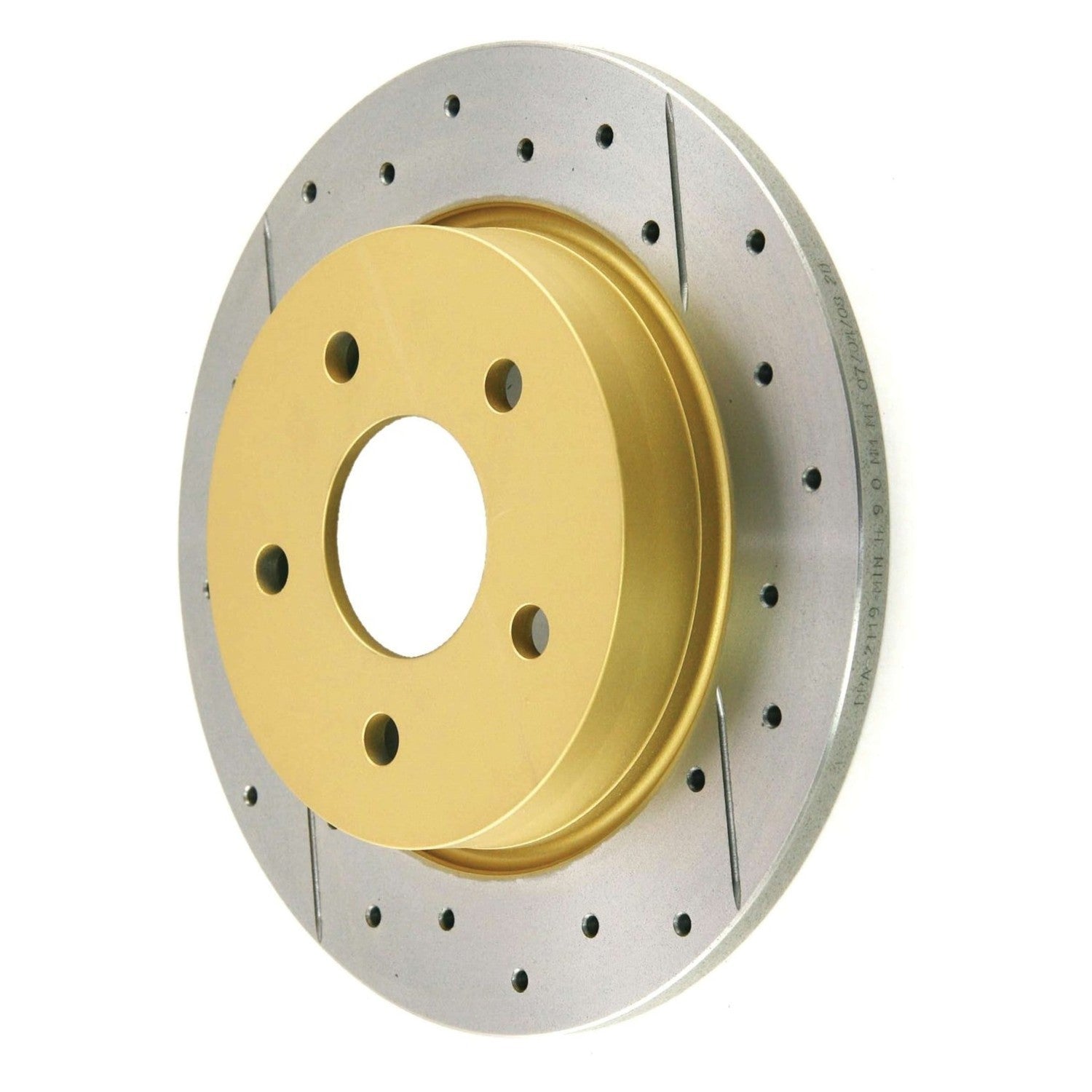 DBA2119X - Street Series XGold Brake Rotor; Rear