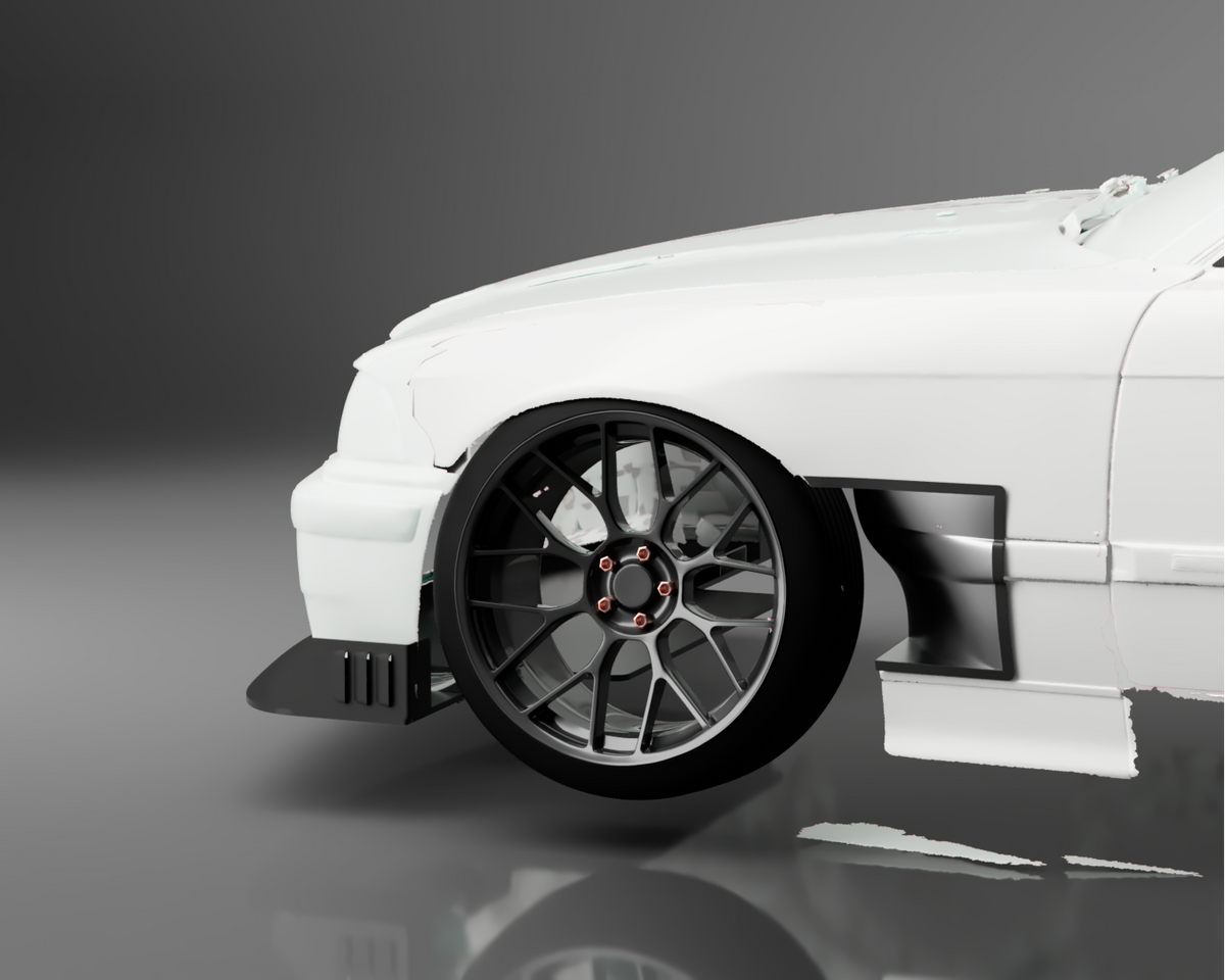 ST Trackparts BMW E36 Fender Cutout - product image 5