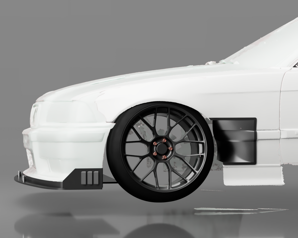 ST Trackparts BMW E36 Fender Cutout - product image 3