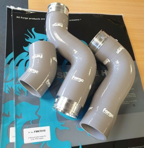 Forge Motorsport Turbo Hose Kit for Audi, VW, SEAT, and Skoda 2.0 FSiT - Grey