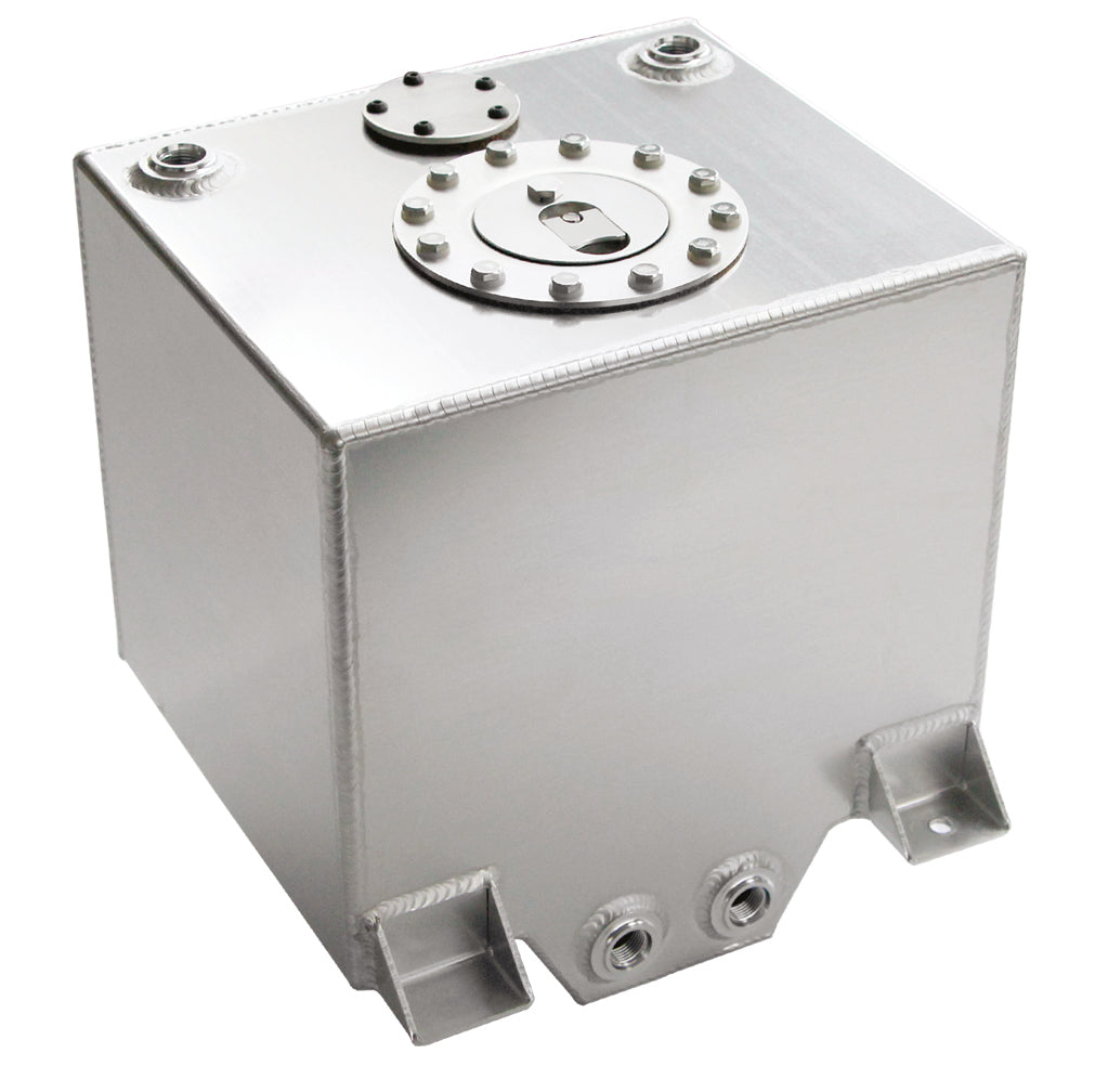 petrol tank 40 liters - silver