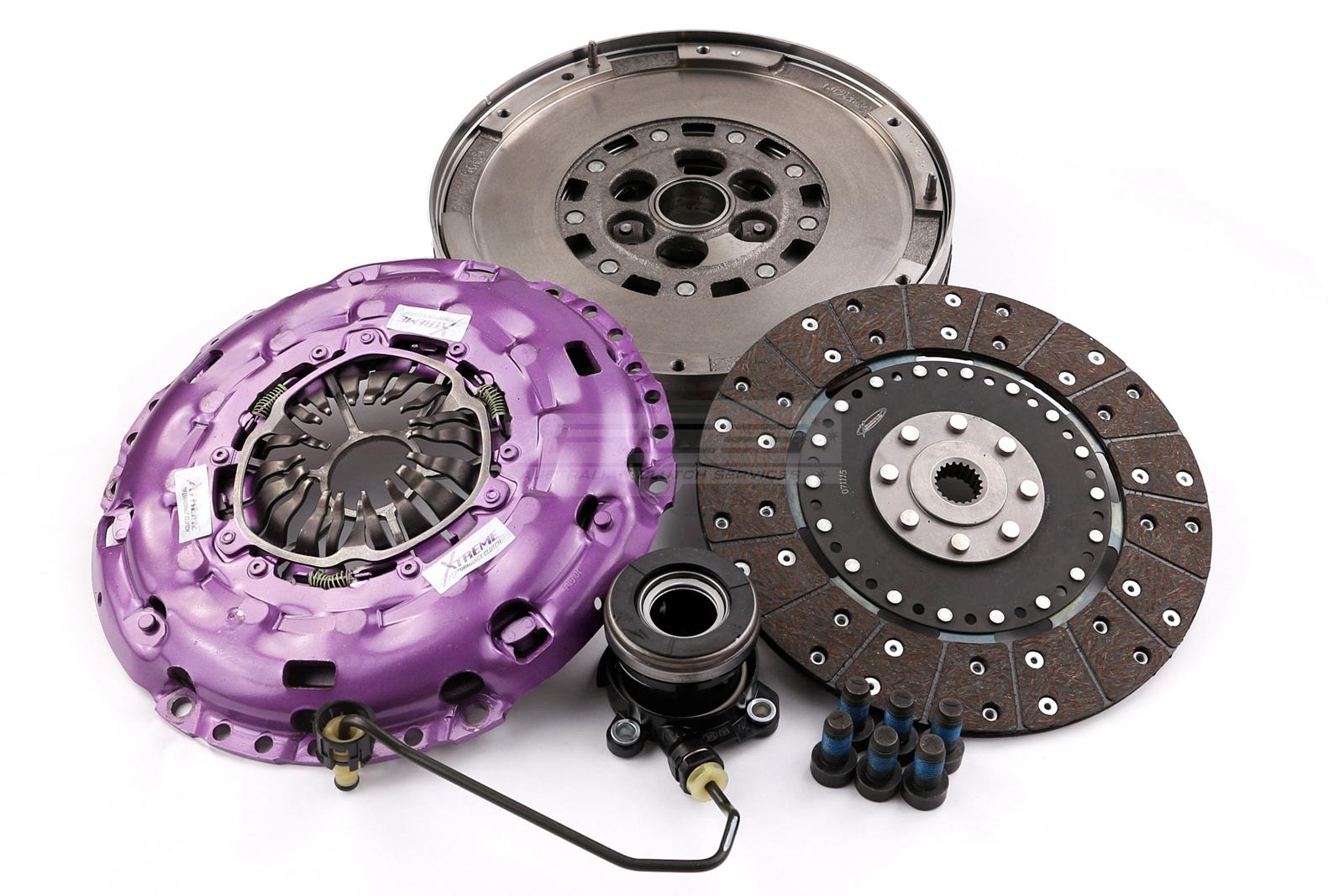 Clutch Kit - Xtreme Performance Heavy Duty Organic Incl Flywheel & CSC 600Nm 1300kg