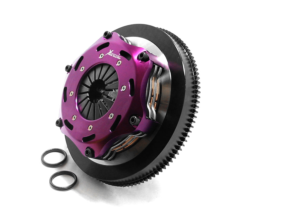 Xtreme Performance - 184mm Rigid Ceramic Twin Plate Clutch Kit Incl Flywheel 1220Nm